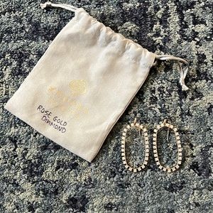 Kendra Scott Rose Gold Danielle Earrings